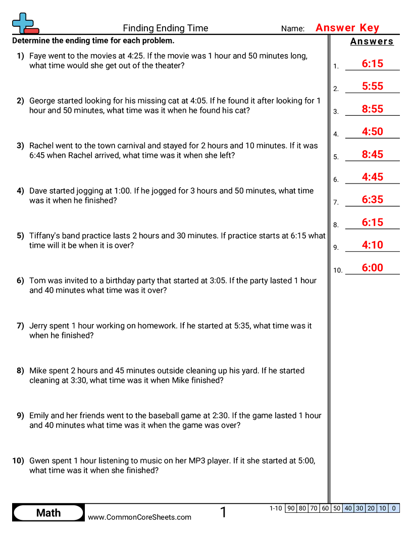 Related worksheet